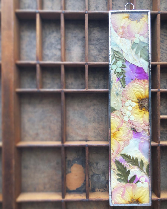 Long Rectangle Mixed Botanical Mini Wall Hanging