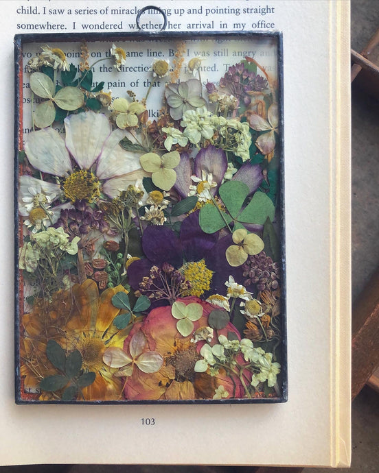 Rectangle Mixed Botanical Mini Wall Hanging