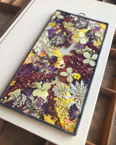 Rectangle Botanical Mini Wall Hanging