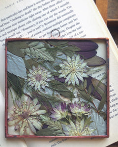 Square Botanical Mini Wall Hanging