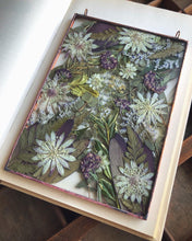 Load image into Gallery viewer, Rectangle Botanical Mini Wall Hanging with hanging chain