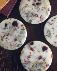 FLORAL COASTERS (SET OF 4)