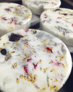 FLORAL COASTERS (SET OF 4)