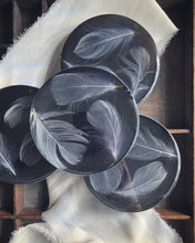 Load image into Gallery viewer, FEATHER COASTERS (SET OF 4)