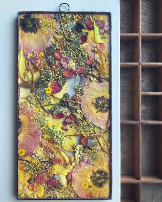 Rectangle Mixed Botanical Mini Wall Hanging