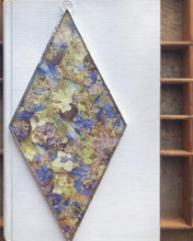 Load image into Gallery viewer, Dimond Mixed Blue Botanical Mini Wall Hanging