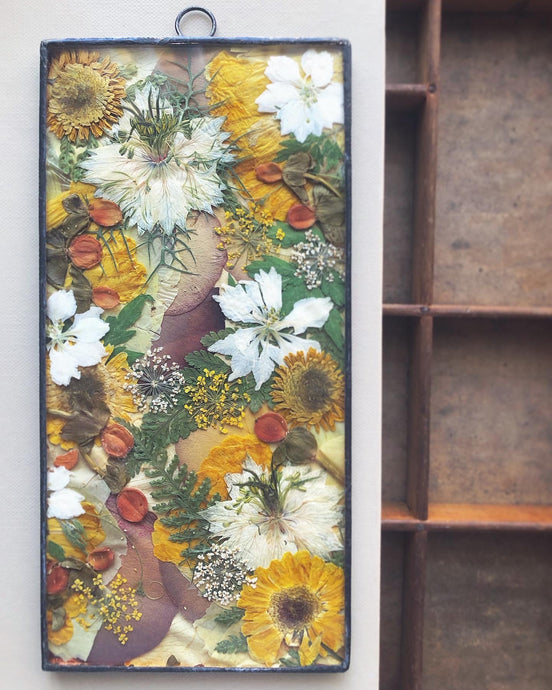 Rectangle Mixed Botanical Mini Wall Hanging
