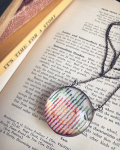 Embroidery Necklace