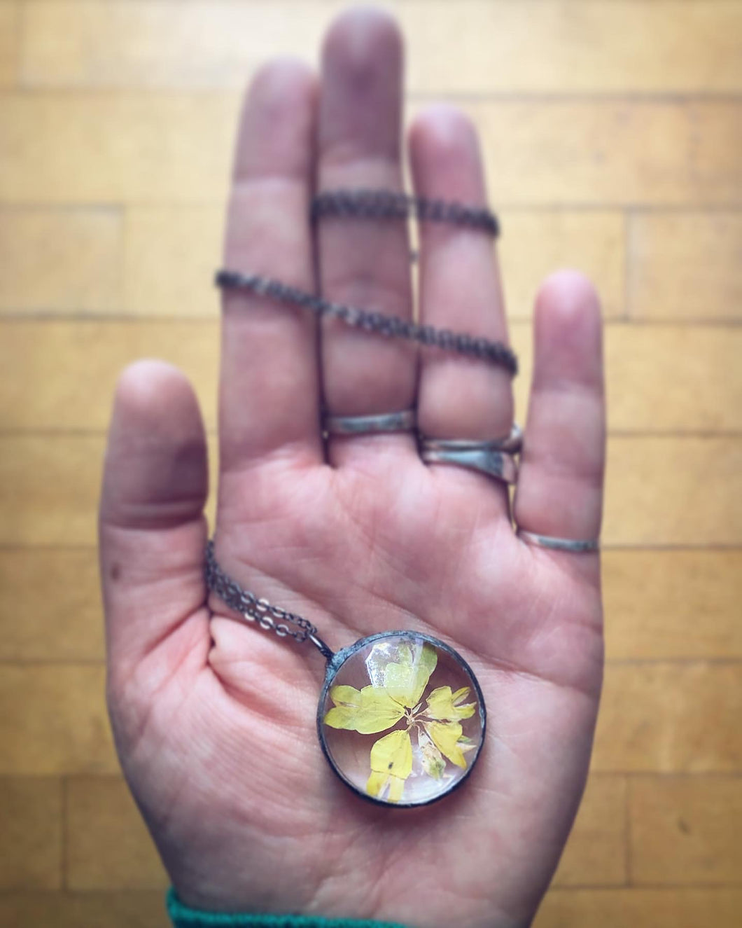 Birdsfoot Flower Necklace