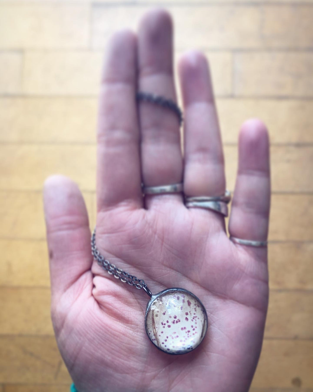 Foxglove Petal Necklace
