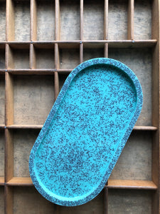 SOLID COLOUR OVAL TRAY