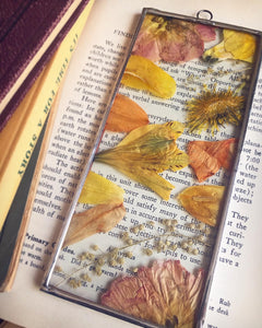 Yellow Mixed Botanical Mini Wall Hanging