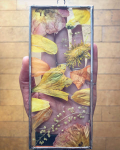 Yellow Mixed Botanical Mini Wall Hanging