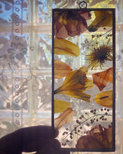 Load image into Gallery viewer, Yellow Mixed Botanical Mini Wall Hanging