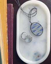 Load image into Gallery viewer, LARKSPUR &amp; HEATHER OVAL TRAY