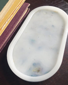 LARKSPUR & HEATHER OVAL TRAY