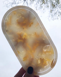 DAFFODIL OVAL TRAY